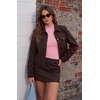 image:imageZeagoo Womens Tops Mock Neck Short Sleeve Slim Basic Summer Fall Basic Tee  Mock Turtleneck Tops Women Slim Fit Fashion Top Short Sleeve T shirt Dressy Casual Basic Business Work Summer Fall OutfitsPink