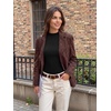 image:imageZeagoo Womens Tops Mock Neck Short Sleeve Slim Basic Summer Fall Basic Tee  Mock Turtleneck Tops Women Slim Fit Fashion Top Short Sleeve T shirt Dressy Casual Basic Business Work Summer Fall OutfitsBlack
