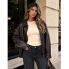 image:imageZeagoo Women Long Sleeve Shirts Slim Fit Going Out Tops Crewneck Basic Tee  Stretchy Fitted Tops for Casual Versatile TShirt Soft Layering Shirts Perfect for Summer and Fall OutfitsBeige