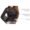 image:imageZeagoo Womens Mesh Long Sleeve Tops Mock Neck Going Out See Through Shirts  Sexy Sheer Blouses Layering Tops Clubwear Outfits 2026 Fall Clothes Country Concert Tops UndershirtJh255